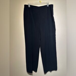 Vintage Black High-Waisted Trousers